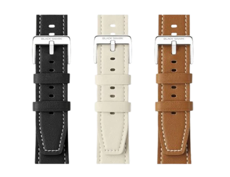 Black Shark Strap - Leather