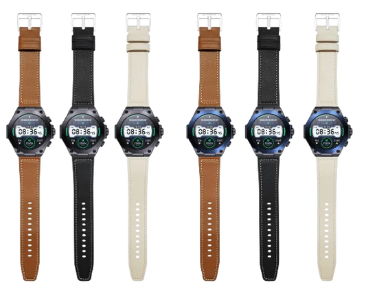 Black Shark Strap - Leather