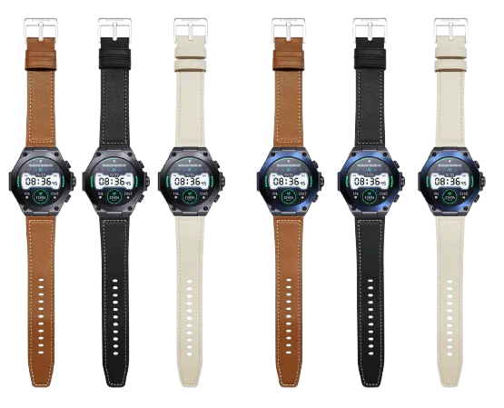 Black Shark Strap - Leather
