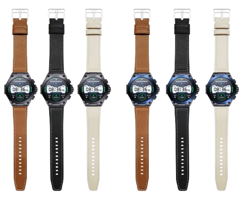 Black Shark Strap - Leather
