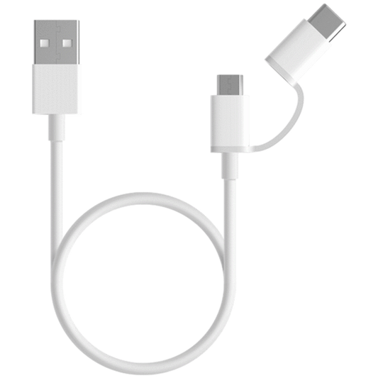 Mi 2-in-1 USB Cable Micro USB to Type C 30cm