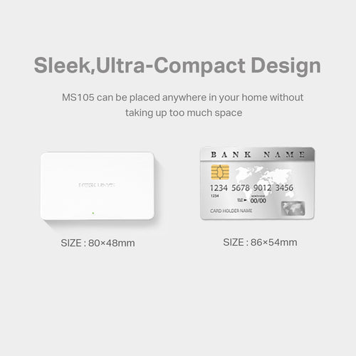 MS105 <br> 5-Port 10/100Mbps Desktop Switch