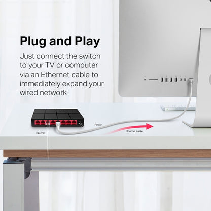 MS108G 8-Port 10/100/1,000 Mbps Desktop Switch