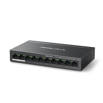MS110P 0-Port 10/100Mbps Desktop Switch with 8-Port PoE+