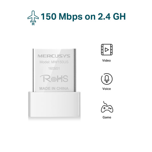 MW150US <br> N150 Wireless Nano USB Adapter