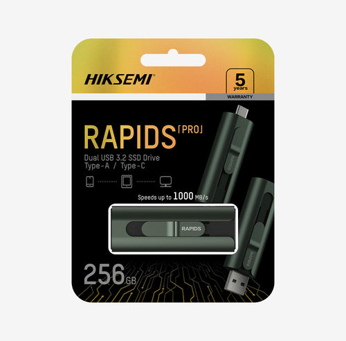 HIKSEMI<br> Rapids Pro Dual USB 3.2 Gen 2 Portable SSD