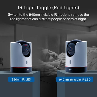 Tapo C225 Pan/Tilt AI Home Security Wi-Fi Camera
