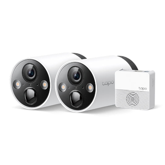 Tapo C420S2 Smart Wire-Free Security Camera System, 2-Camera System