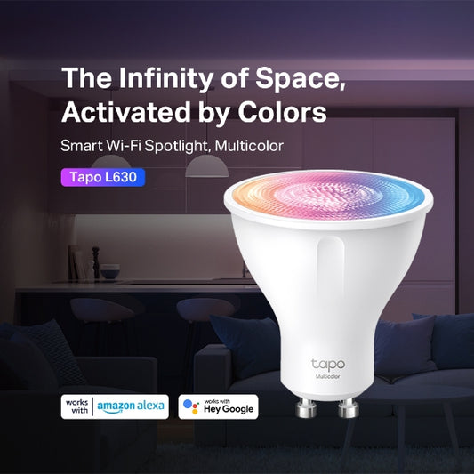 Tapo L630 Smart Wi-Fi Spotlight, Multicolor