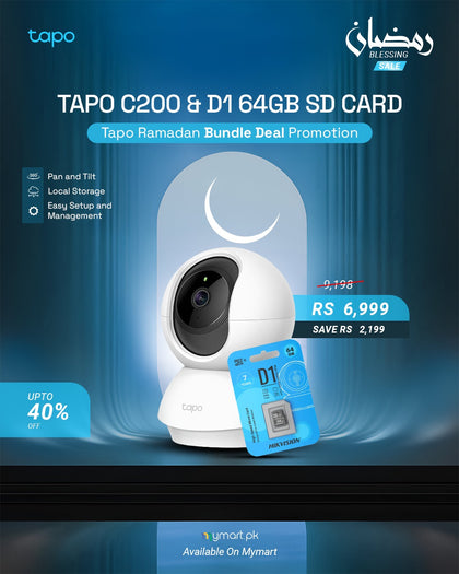 Tapo C200<br>Pan/Tilt Home Security Wi-Fi Camera