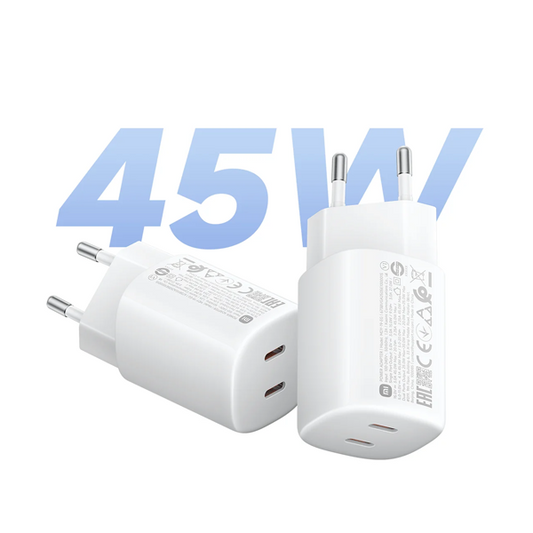 Xiaomi 45W Nano Turbo Charging Power Adapter (2-Port)