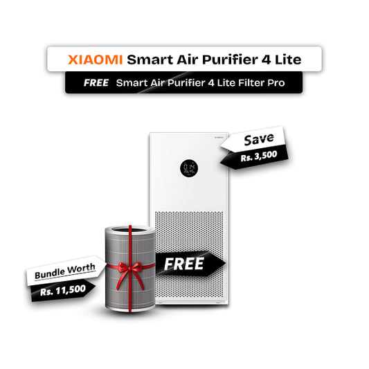 Xiaomi Smart Air Purifier 4 Lite  + Free 4 Lite Filter Pro