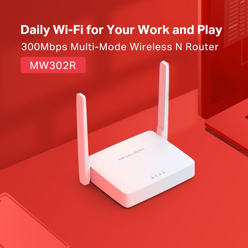 MW302R <br> 300Mbps Multi-Mode Wireless N Router