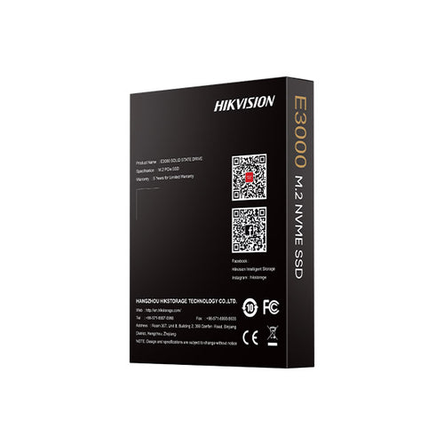 Hikvision E3000 Internal Gaming Class Dram-less PCIe SSD