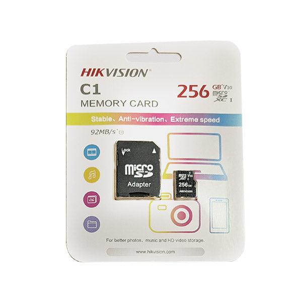Hikvision C1 Consumer Class SD Card + Adapter
