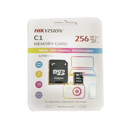 Hikvision C1 Consumer Class SD Card + Adapter