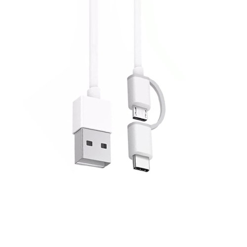 Mi 2-in-1 USB Cable (Micro USB to Type C) (100CM)